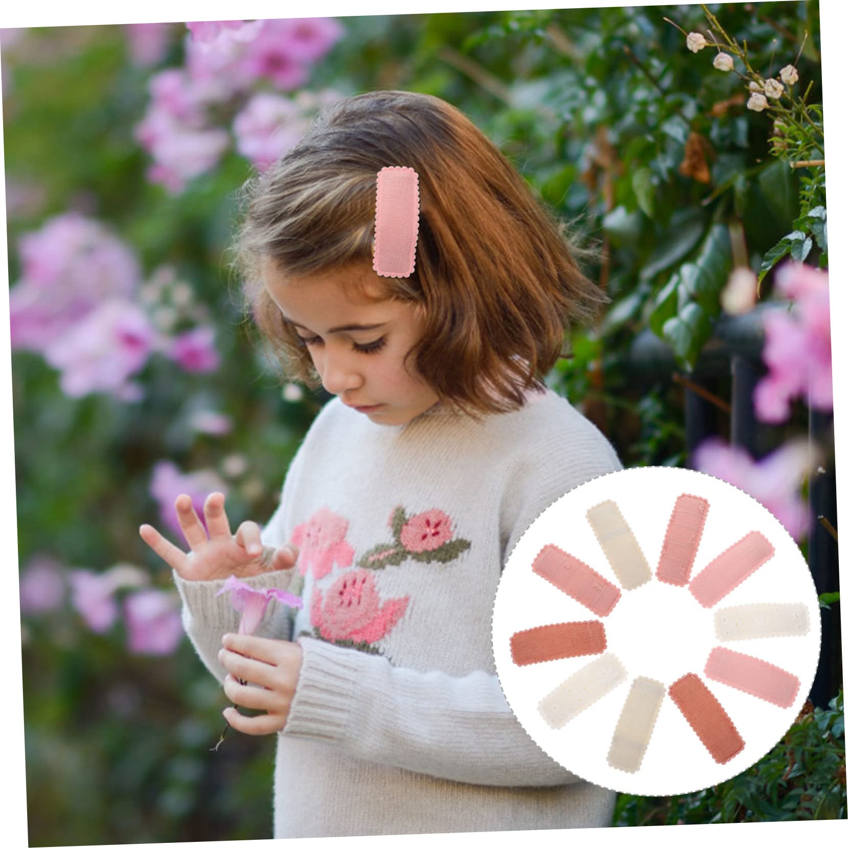 Minkissy Hair Clips for Women - Snap Barrettes Hair Accessories & Jewelry - Perfect for Parties, Weddings & Everyday Styling
