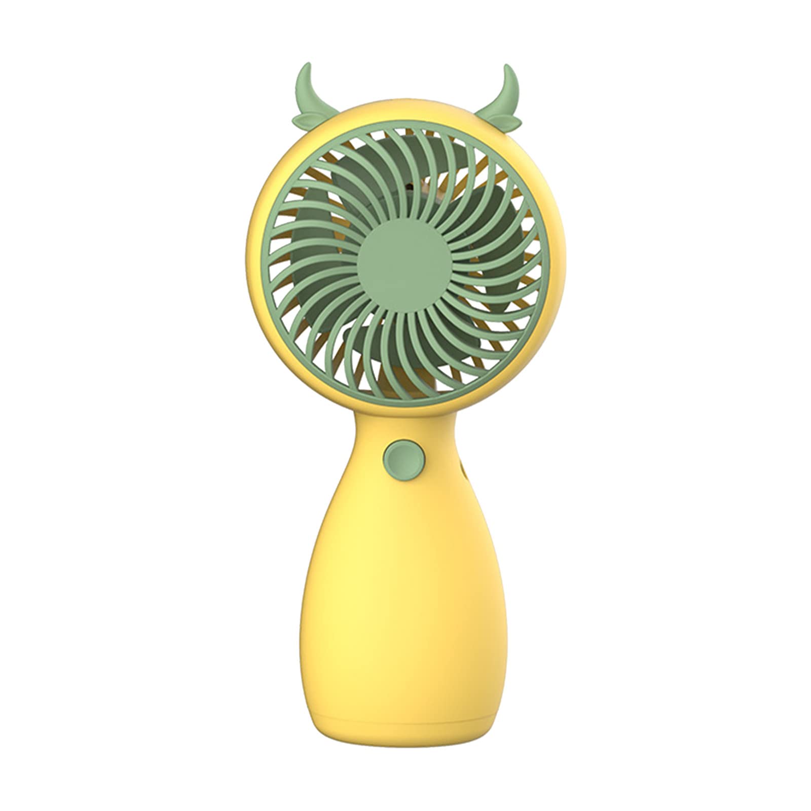 Homlpope 8#PT Mini USB Small Fan - Portable Spaceman Design Bladeless Desktop Fan with USB Charging | Perfect for Office, Bedroom, Travel & Outdoor Use