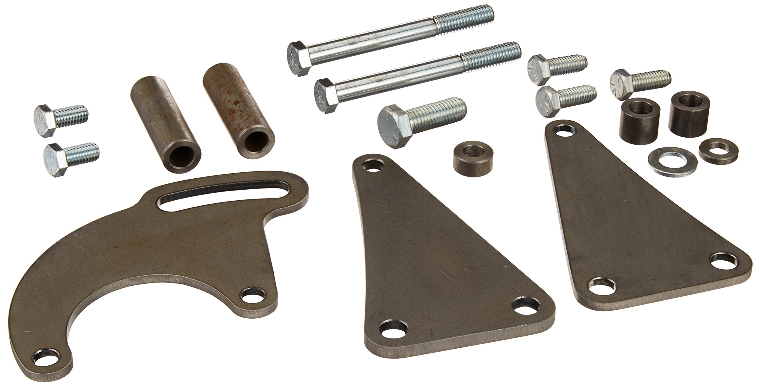 Alan Grove 407L Long Water Pump Power Steering Bracket Kit - Compatible with Chevy, GMC, Ford Vehicles - Perfect for Engine Upgrades & Performance Modifications