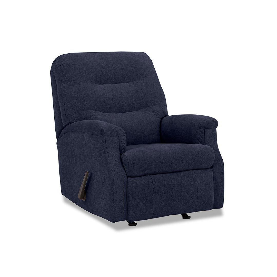 Barbara Rocker Recliner Chair - Comfortable Leather Reclining Chair with Footrest for Living Room, Bedroom & Home Theater - Perfect for Relaxing, Reading & Watching TV