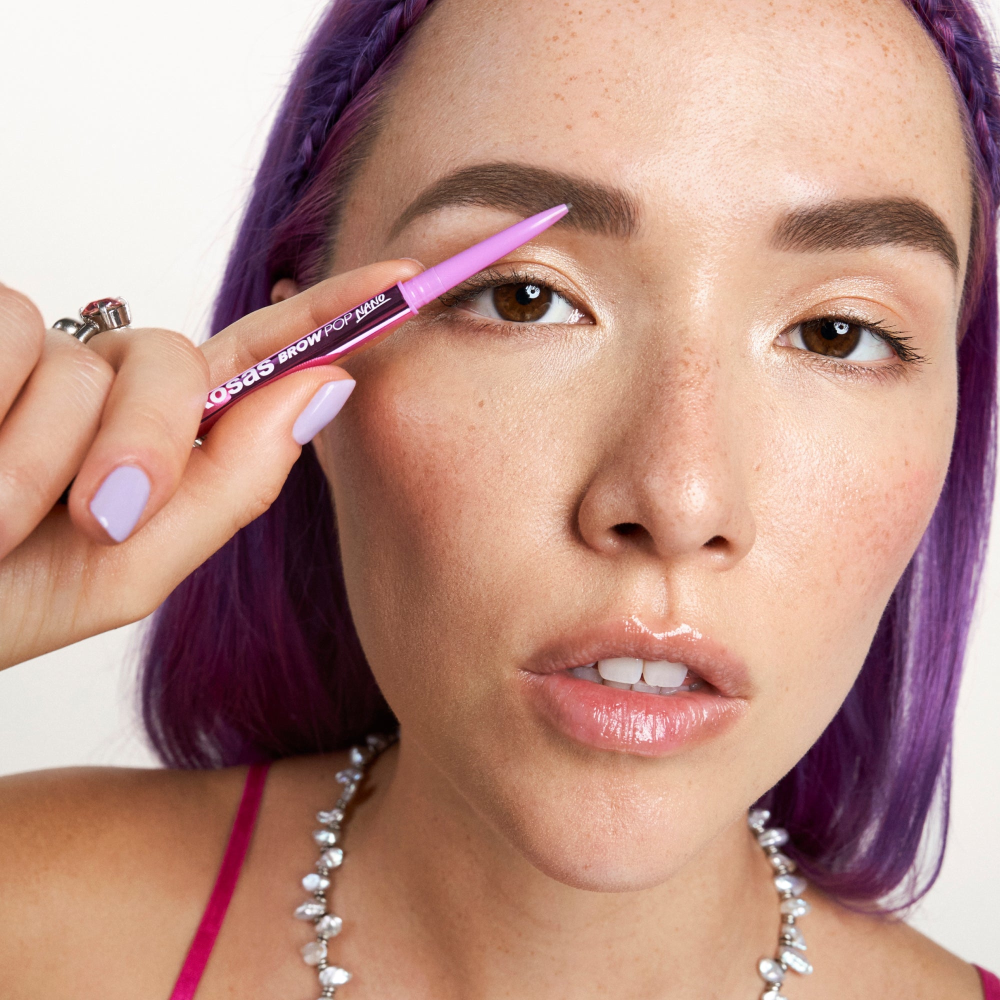 Brow Pop Nano Ultra Fine Detailing Pencil - Natural Looking Eyebrow Pencil for Precise Hair Strokes & Defined Brows - Perfect for Everyday Makeup & Professional Use