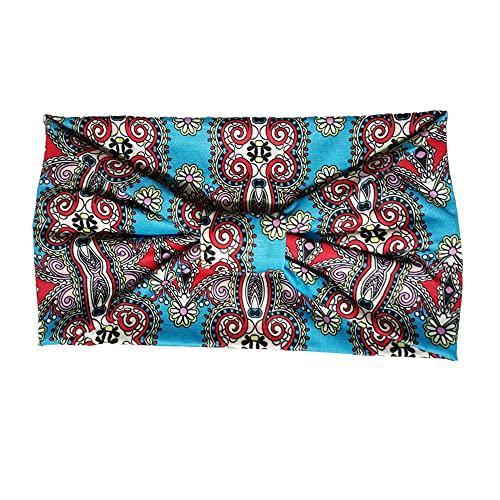 Non-Slip Yoga Headbands for Women - 5 Pack Stretchy Hair Accessories for Workouts, Running & Fitness - Cute & Comfortable Head Wraps for Active Lifestyles
