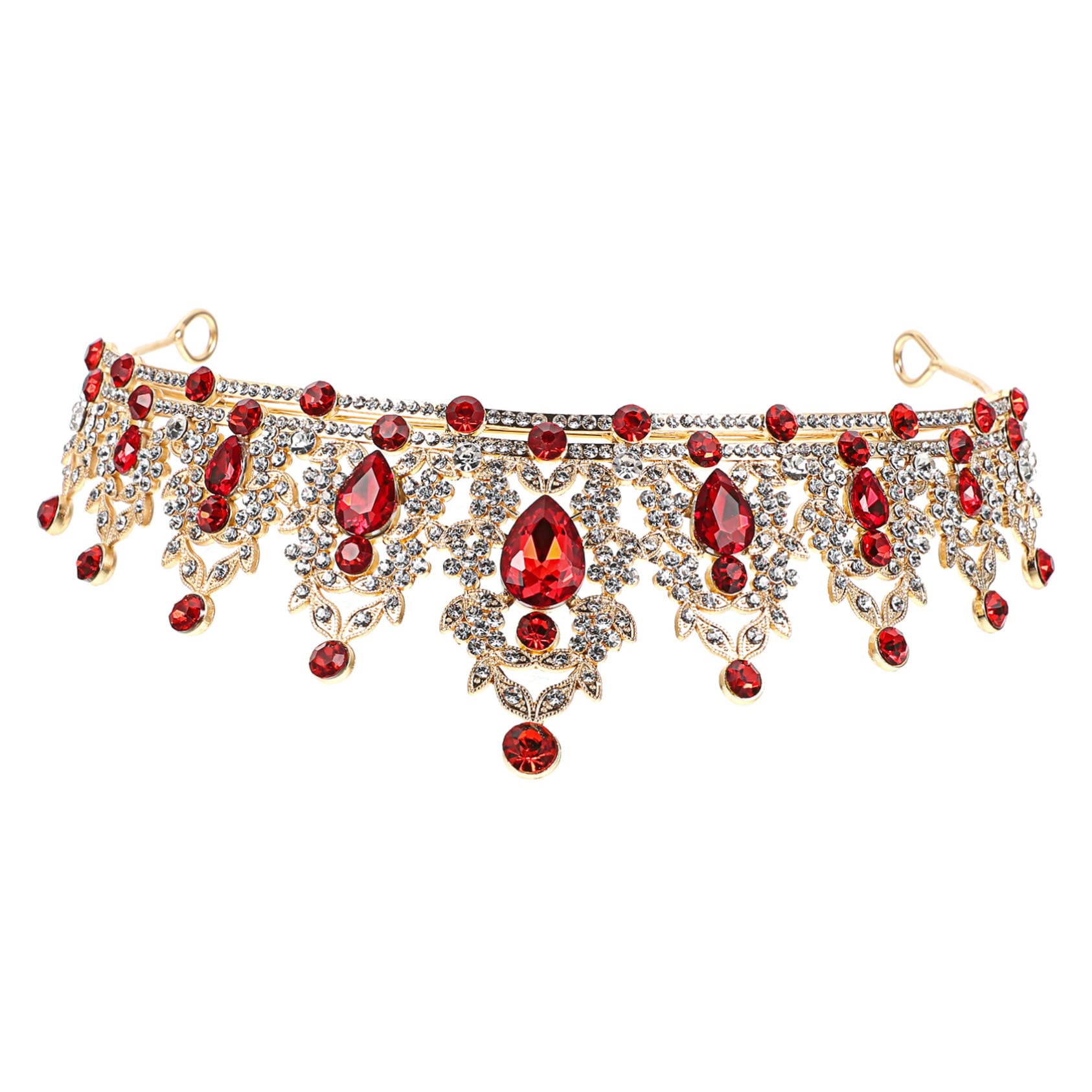 Vintage Rhinestone Bridal Tiara Headpiece for Wedding & Bride Hair