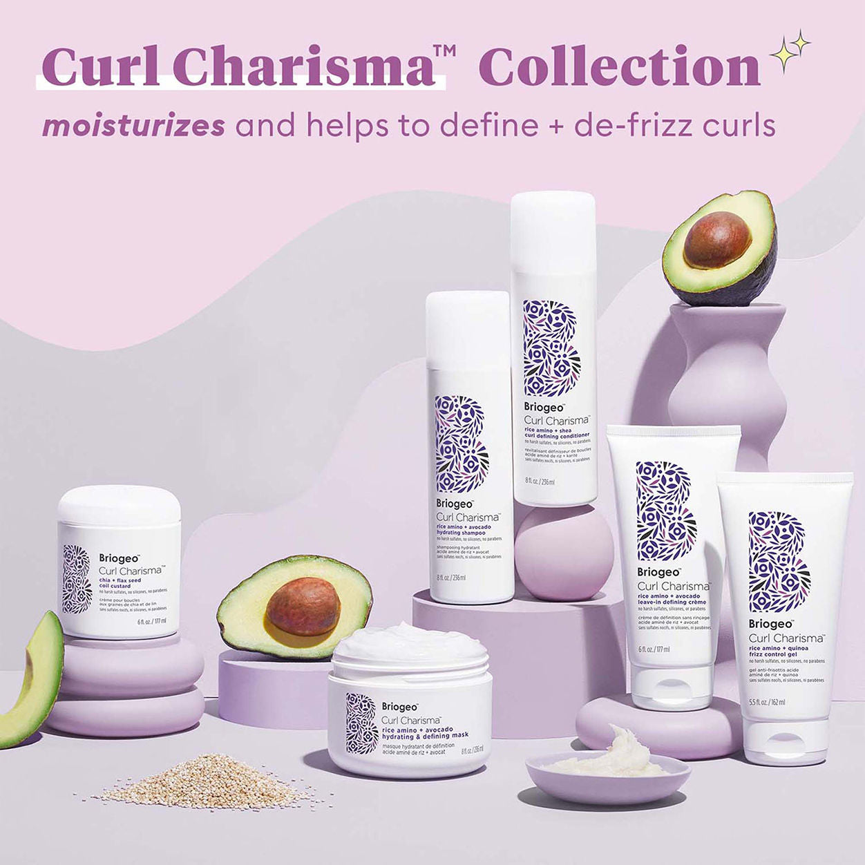 Curl Charisma Define & Hydrate Travel Set for Curly Hair - Perfect for Vacation, Gym & On-the-Go Hair Care