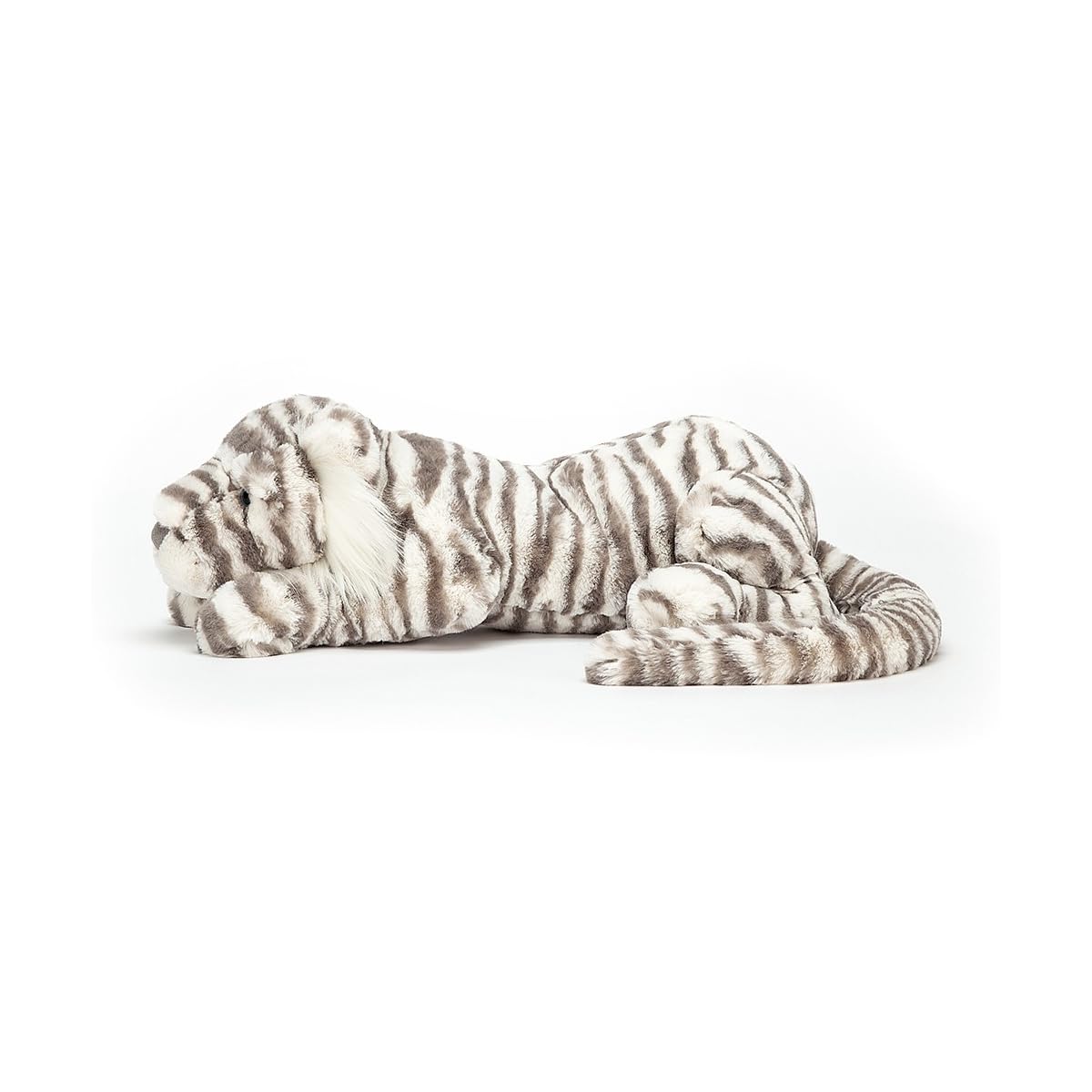 Jellycat Sacha Snow Tiger Stuffed Animal - 22.5