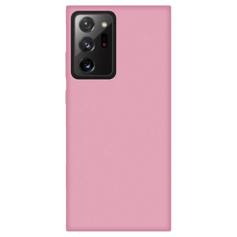 Styletify Custom Galaxy Note 20 Ultra Phone Case - Personalized Photo, Soft Matte Protective Cover with Bumper (Pink) | Perfect Gift for Birthdays, Anniversaries & Daily Use