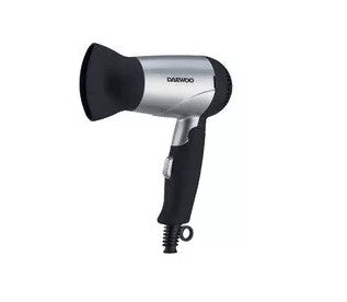 Daewoo DHD 5031T Professional Hair Dryer 1200W - Dual Voltage 120V/230V for Travel - Fast Drying for Salon & Home Use