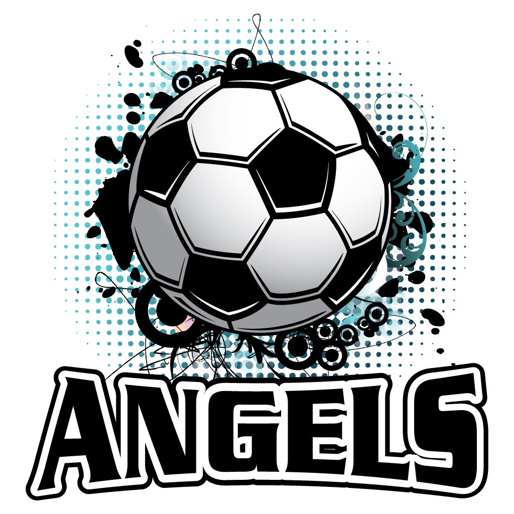 VictoryStore Angels Mascot Soccer Team Towels - 16 Pack, Soft & Absorbent Sports Towels for Players, Fans, Gym & Beach Use