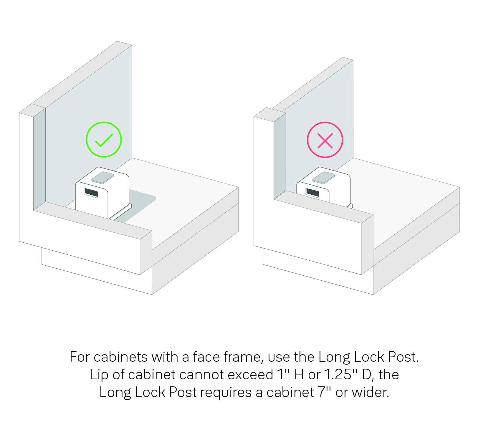 Yale Smart Cabinet Lock - Bluetooth & WiFi Enabled - Secure Your Valuables at Home or Office