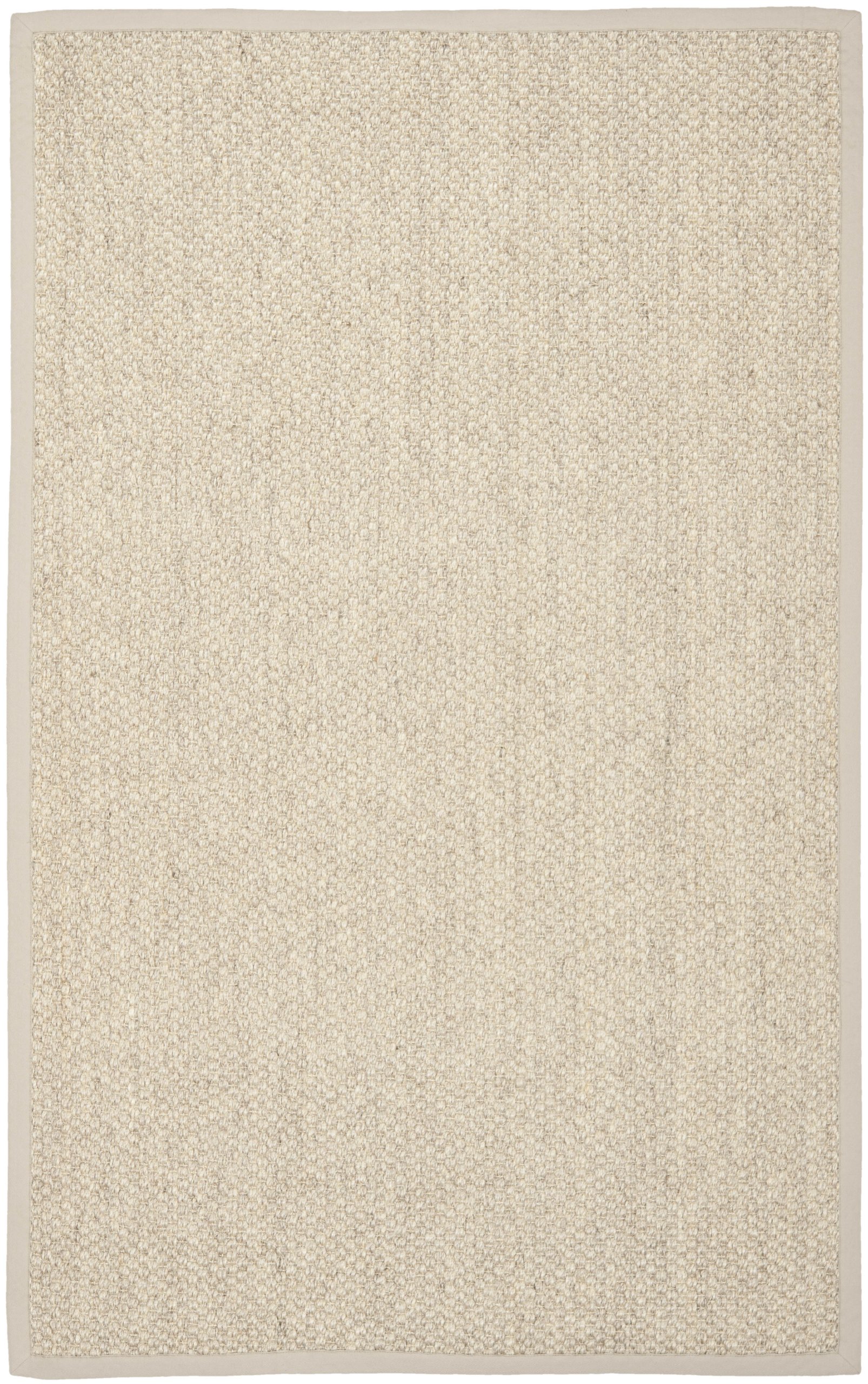 SAFAVIEH Natural Fiber Collection 5' x 8' Area Rug - Marble Sisal Design, Easy Care, Non-Shedding, Perfect for Living Room, Bedroom & High Traffic Areas | Durable Floor Covering for Home Decor (NF525C)