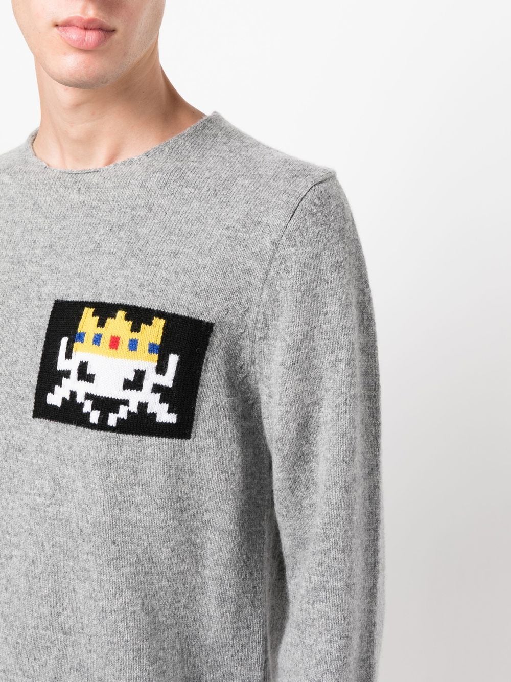 Comme des Garcons Grey Sweater for Men & Women - Stylish & Comfortable Knitwear for Casual & Office Wear