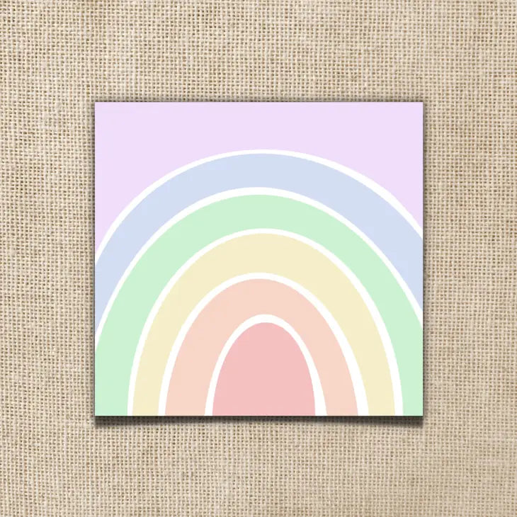 Colorful Rainbow Sticky Notes - 6 Pack Self-Stick Memo Pads for Office, School & Home Organization - Bright Pastel Memo Sheets for Reminders, Planning & Productivity