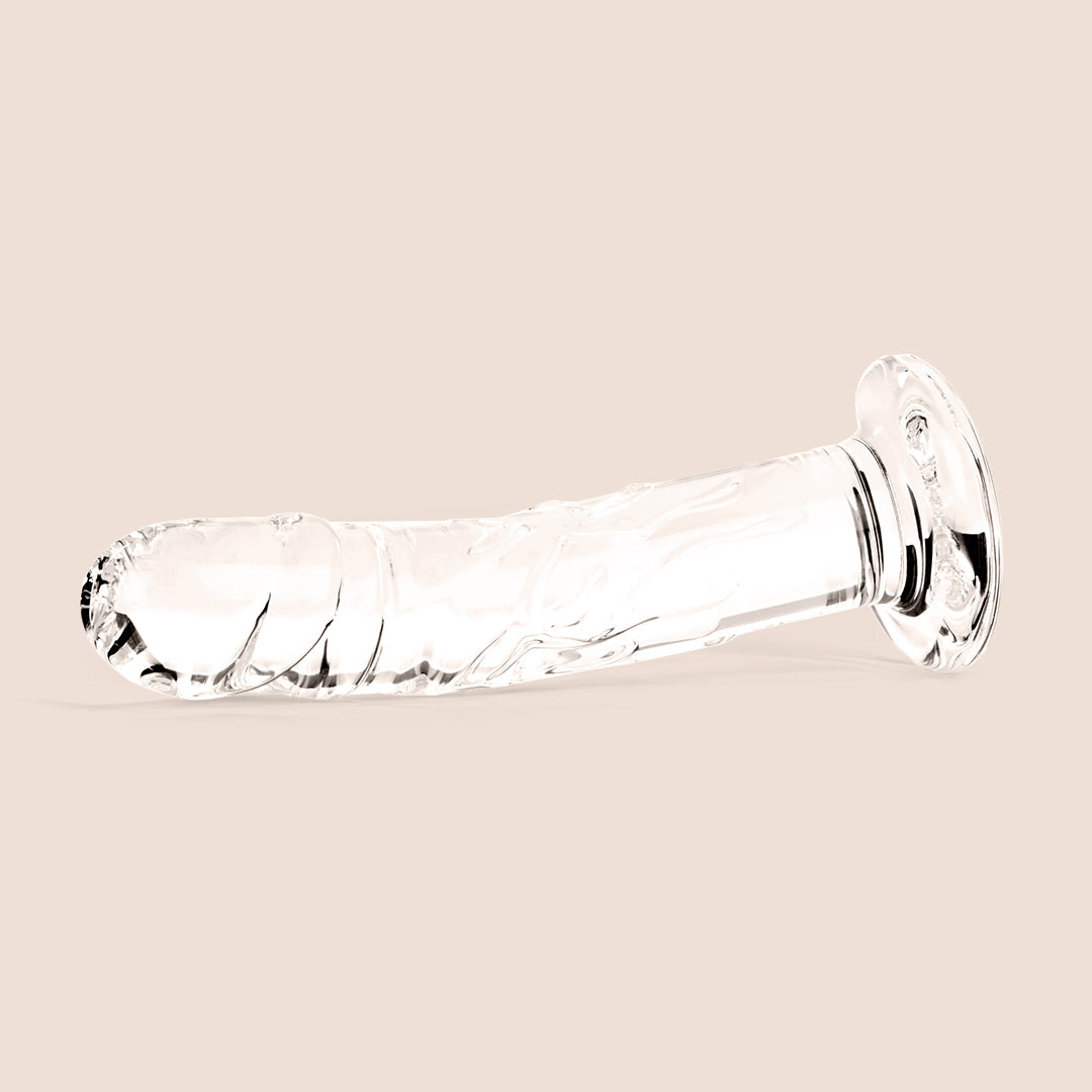 Icicles No. 62 Glass Dildo - Premium Handmade Glass Sex Toy for Adults, Smooth Curved Design for G-Spot Stimulation | Perfect for Couples Play, Solo Exploration & Sensual Massage