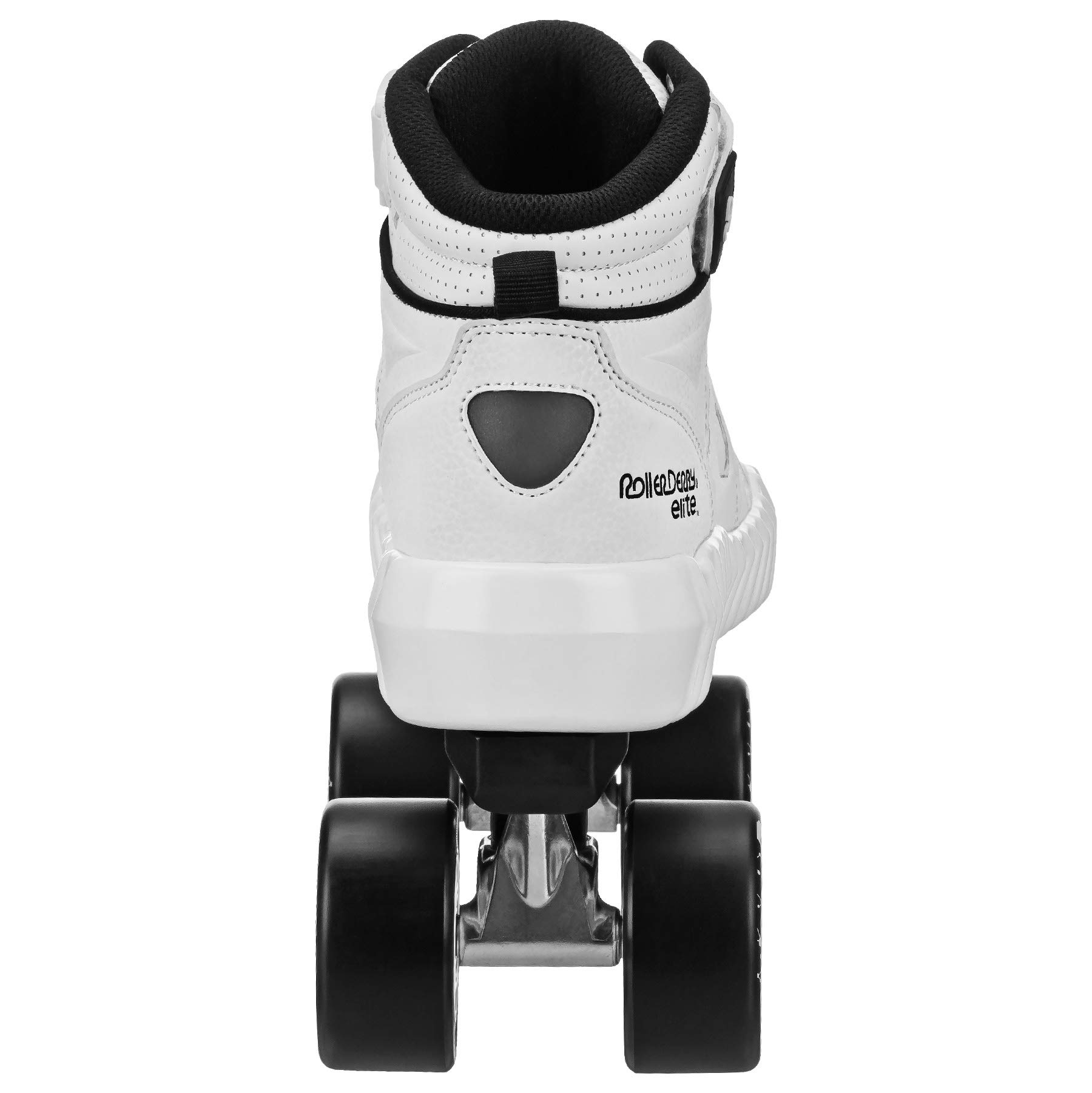 Roller Derby Glidr Sneaker Skate Shoes for Men & Women - White/Black - Size Men's 6 / Women's 7 - Perfect for Roller Skating, Indoor Sports & Casual Wear