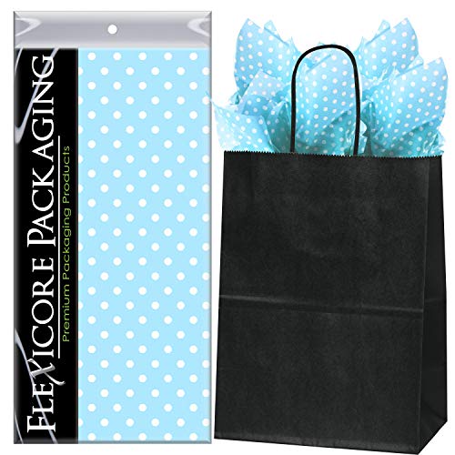 Light Blue Polka Dots