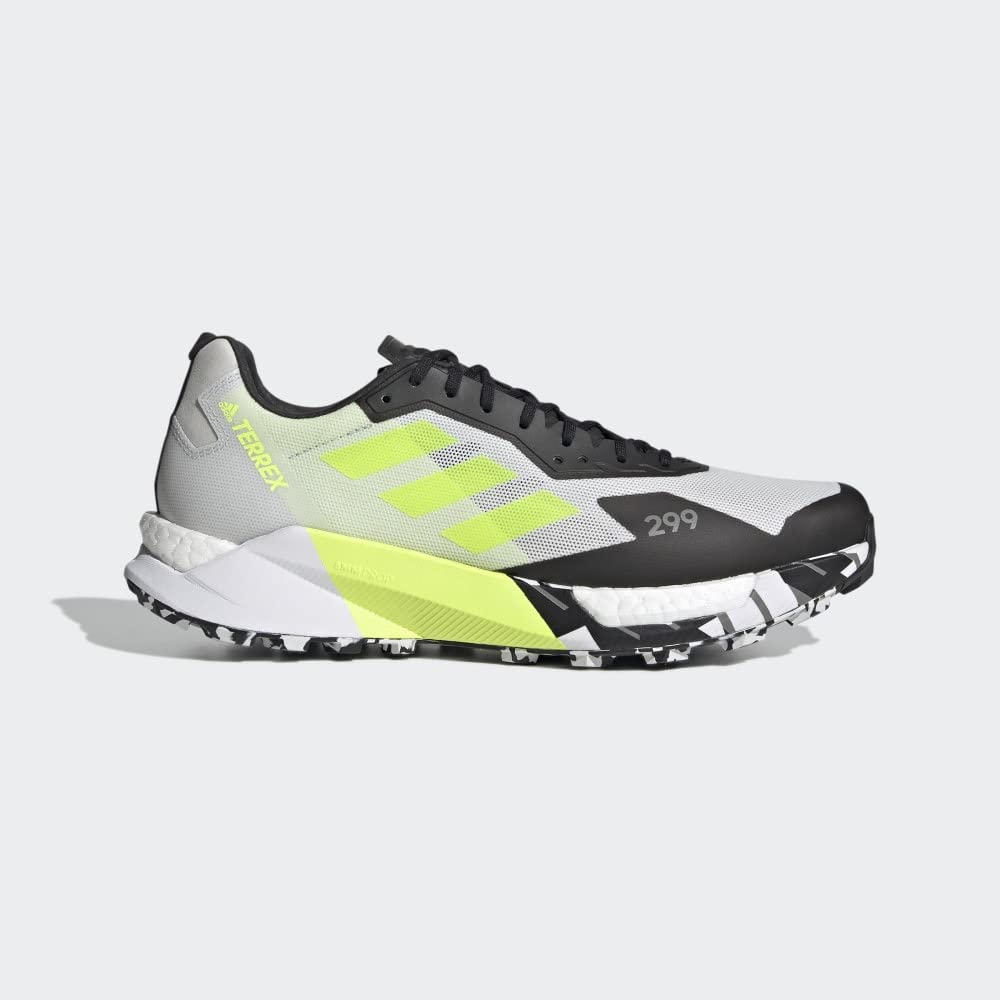 Adidas Men's Terrex Agravic Ultra Trail Running Shoes - Lightweight Hiking Sneakers for Outdoor Adventures, Beige - Perfect for Trail Running, Hiking & Mountain Climbing