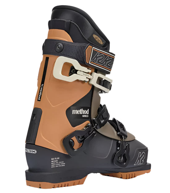 **K2 Method Ski Boots 2025 - High-Performance Alpine Ski Boots for Men & Women - Perfect for All-Mountain & Freeride Skiing**