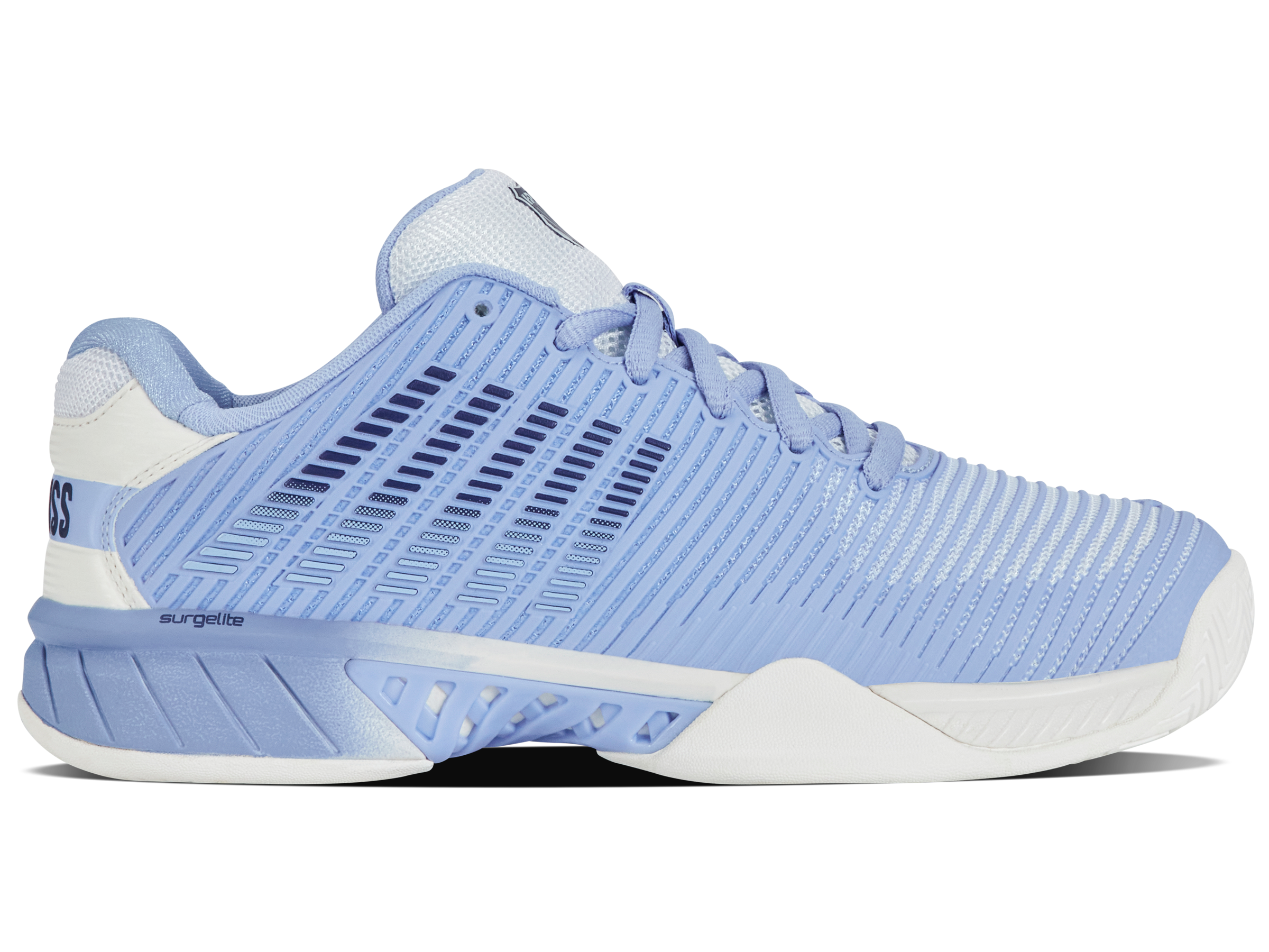 Hypercourt Express 2 Basketball Shoes - Men's Size 13 (96613 171 M) | Bright White/Open Air/Estate Blue Colorway | High-Performance Court Sneakers for Indoor & Outdoor Play | Perfect for Basketball Training, Casual Wear & Street Style