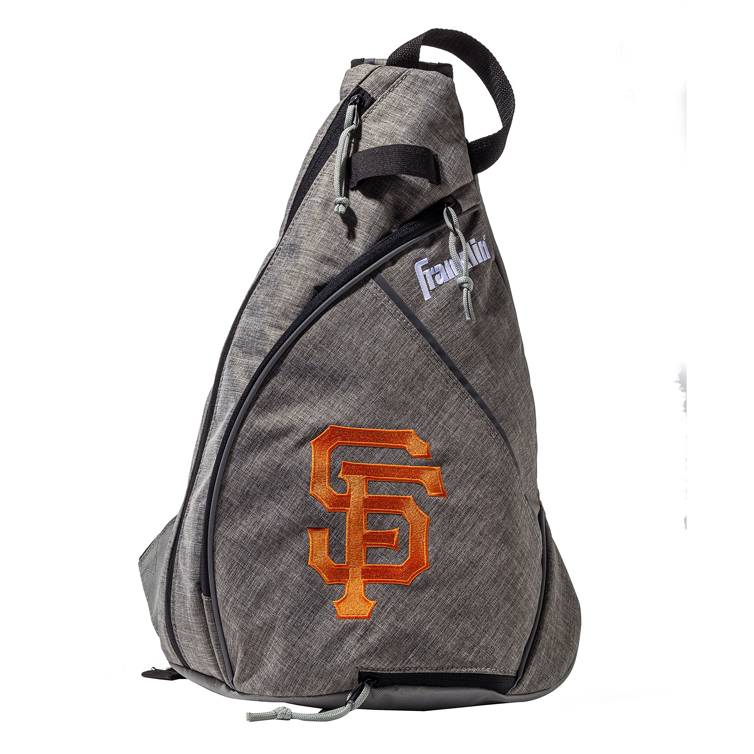 Franklin Sports MLB Team Licensed Crossbody Slingbag - Durable Baseball Shoulder Bag for Men & Women - Perfect for Games, Travel & Outdoor Activities