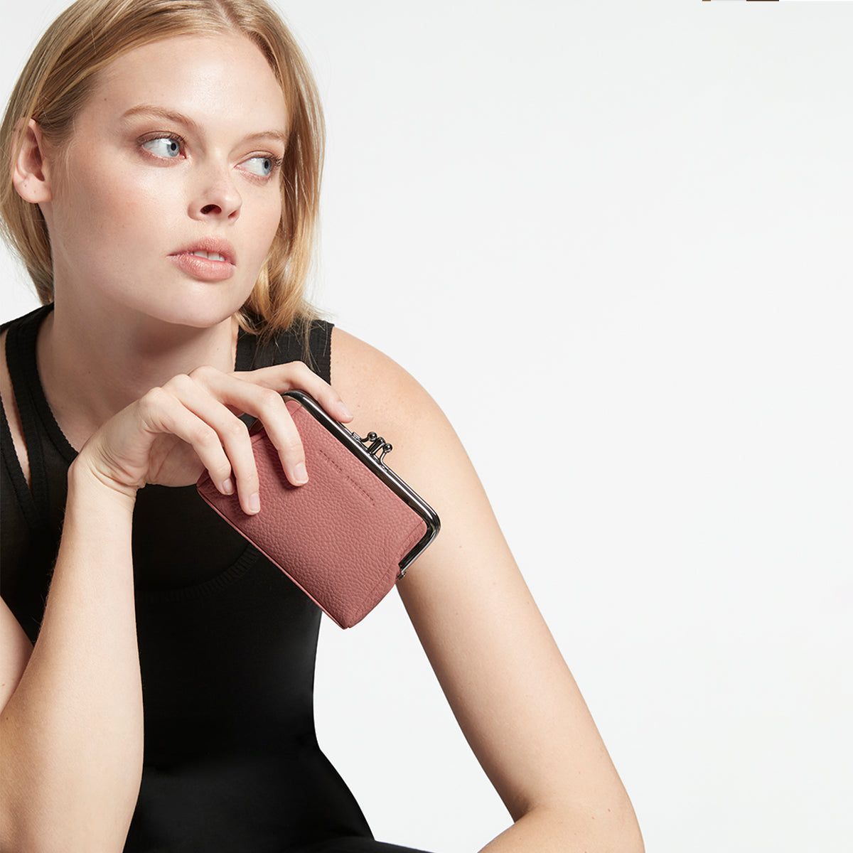 Volatile Wallet for Women - Stylish Dusty Rose RFID Blocking Leather Wallet | Perfect for Everyday Use, Travel & Shopping