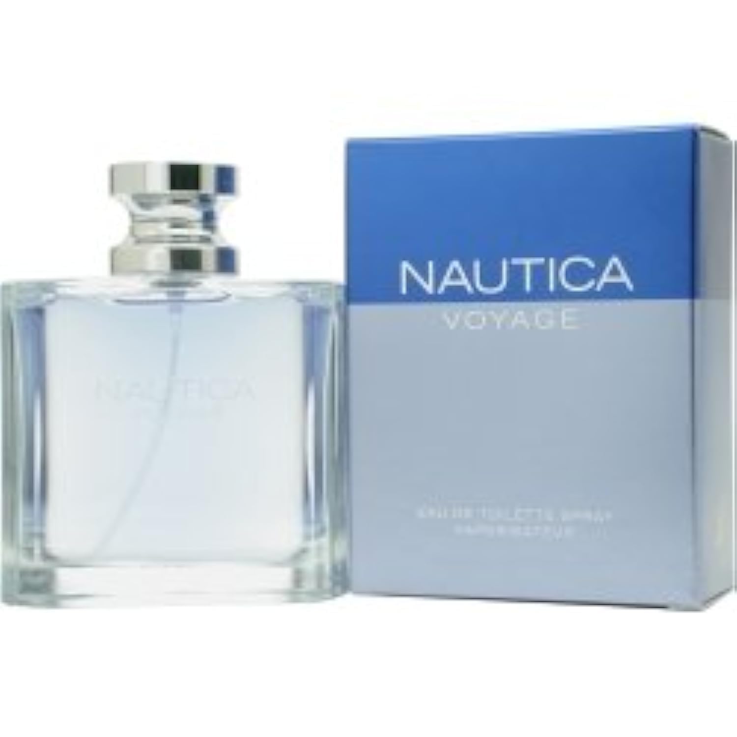 Nautica Voyage Men's 3.4 oz Eau De Toilette Spray - Fresh Aquatic Cologne for Day & Night Wear, Work, Date & Special Occasions