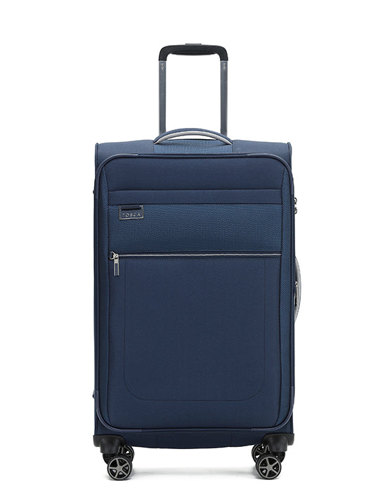 Tosca TCA720 Vega 28 Inch Medium Spinner Luggage in Navy Blue - Perfect for Business Travel & Weekend Getaways