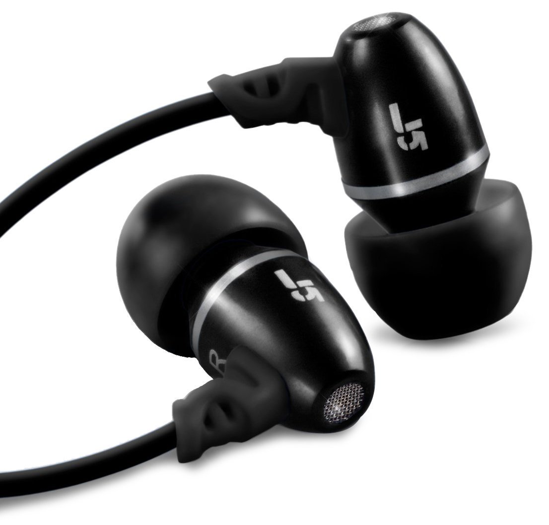JLab JBuds J5M Wireless Metal Earbuds with Built-in Mic - Bluetooth Headphones for Gym, Running & Workout | Noise Isolating, Sweatproof, HD Sound