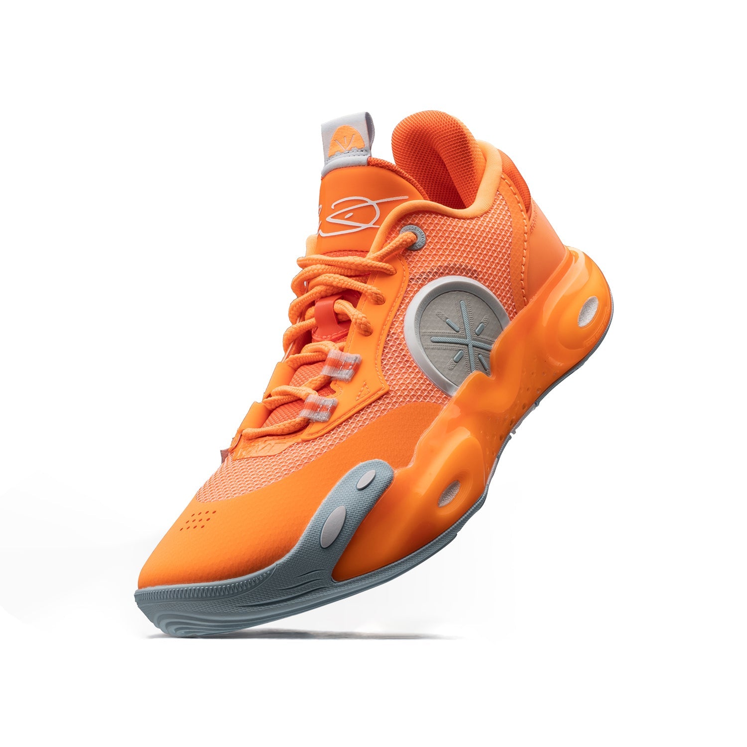 Wade All City 12 Orange Basketball Shoes - Men's High-Performance Sneakers for Indoor & Outdoor Court Play | Durable Cushioning & Ankle Support | Perfect for Streetball, Training, and Competitive Games