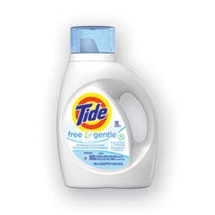 Free & Gentle Laundry Detergent - Hypoallergenic, Fragrance-Free for Sensitive Skin - Perfect for Baby Clothes, Delicates & Eco-Friendly Washing