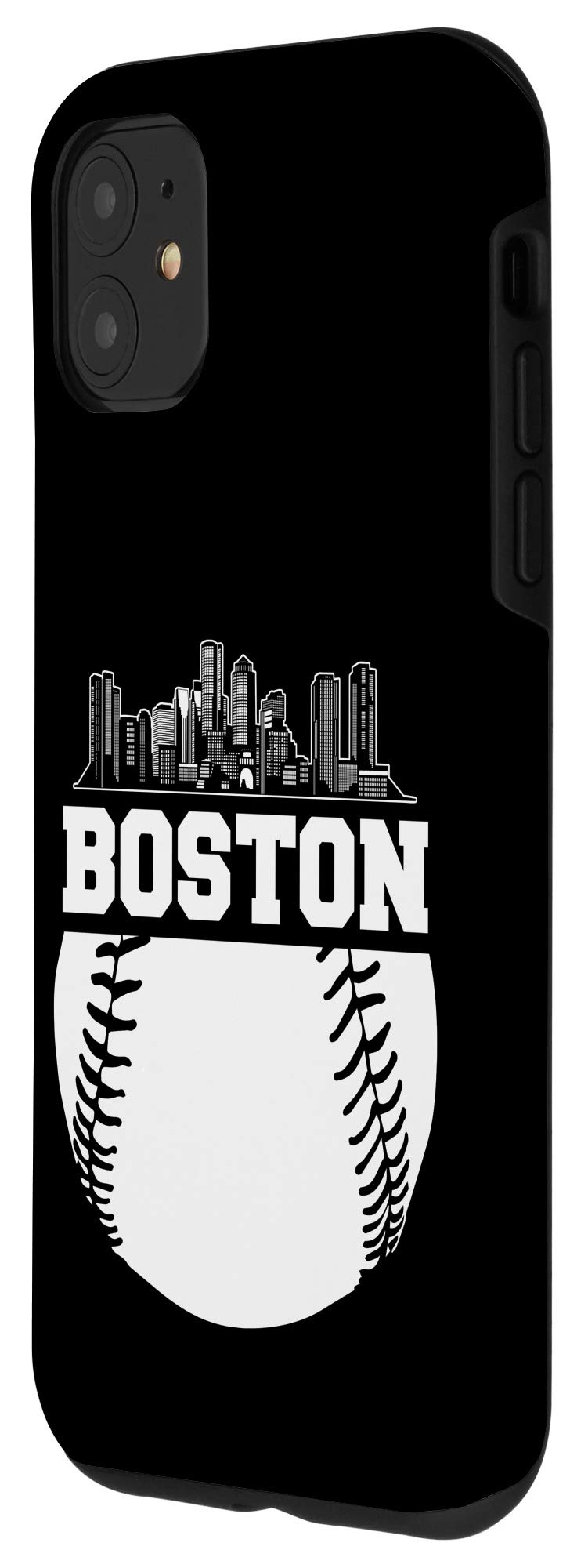 iPhone 11 Case - Boston Skyline Baseball Fan Design - Perfect Gift for Sports Lovers & iPhone Users - Great for Game Days, Travel & Everyday Use
