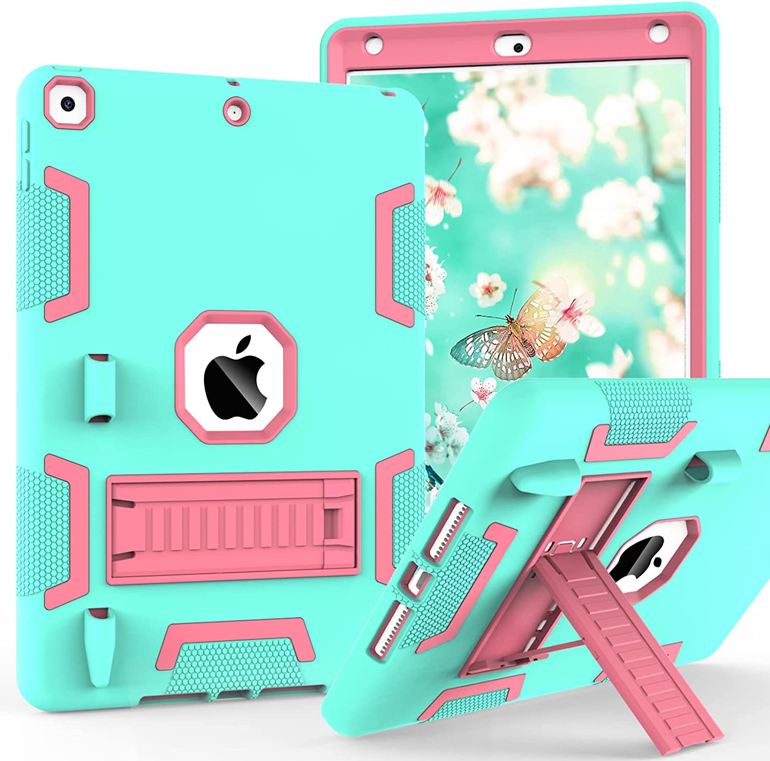 #09 Mint+Rose Red