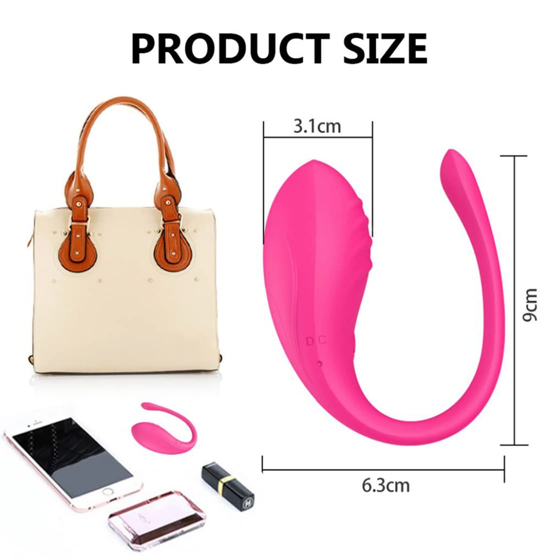 10 Speed APP Remote Control Vibrator for Women - Mini G-Spot & Clitoral Stimulator, Waterproof Love Egg for Couples Play | Perfect for Long Distance Romance, Bedroom Fun & Solo Pleasure