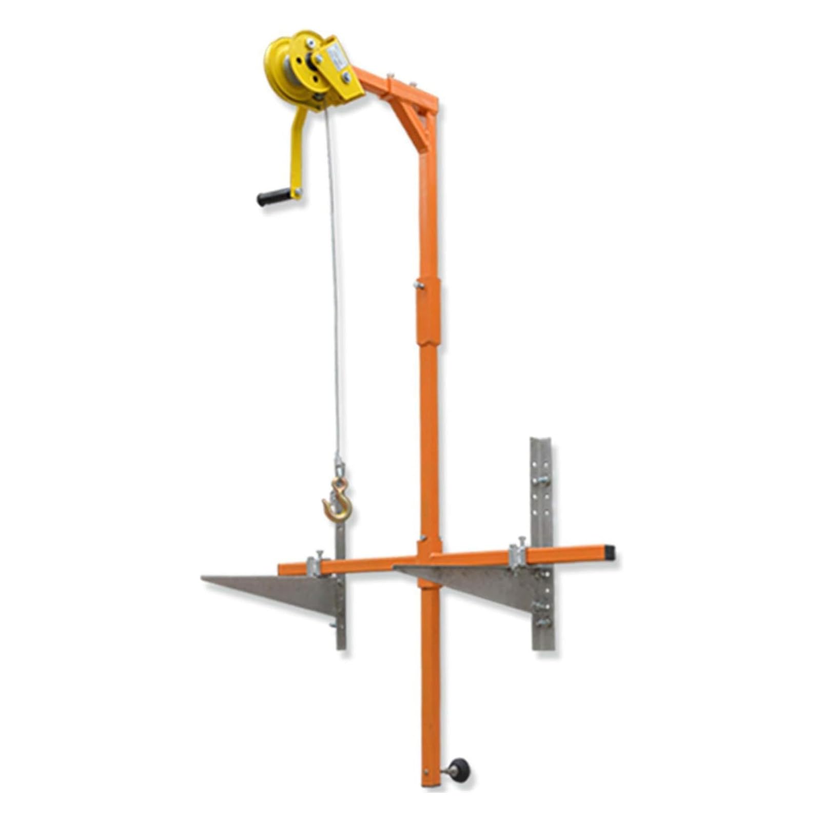 SKVLF Air Conditioner Installation Kit - External Unit Crane, Mounting Bracket, Hand Crank Lift Hoist, 25M Lifting Tool for AC Unit - Perfect for HVAC Technicians and DIY Home Installations
