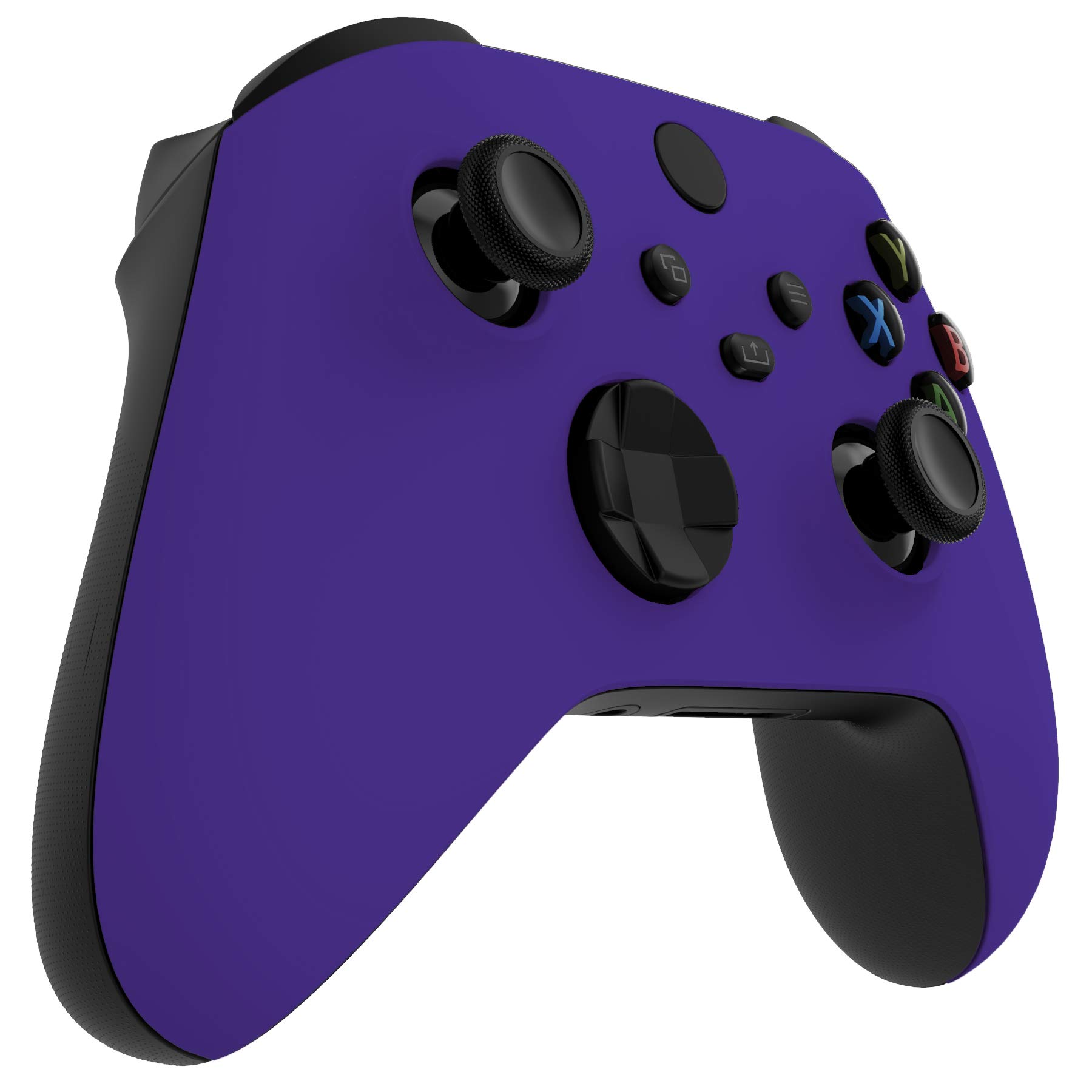 ExtremeRate Purple Xbox Series X/S Controller Shell - Soft Grip Cover for Gaming