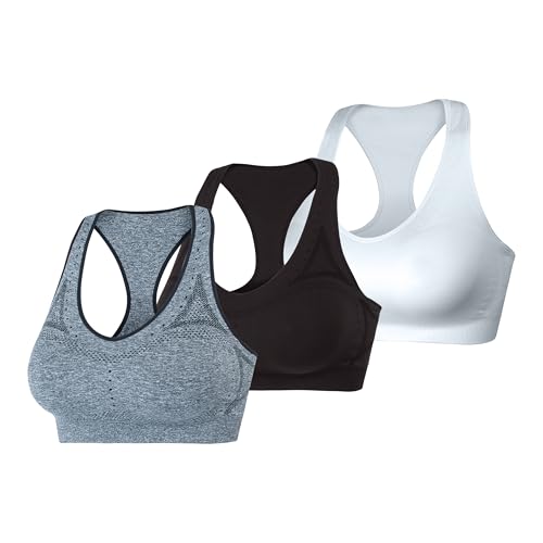 Black/White/Gray - 3 Pack