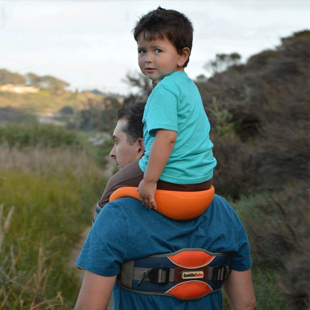 Ergonomic Baby Shoulder Carrier - Toddler Hiking Backpack with Ankle Straps for Hands-Free Carrying (Supports Up to 44.1lbs) - Perfect for Outdoor Adventures, Street Markets, and Daily Parenting