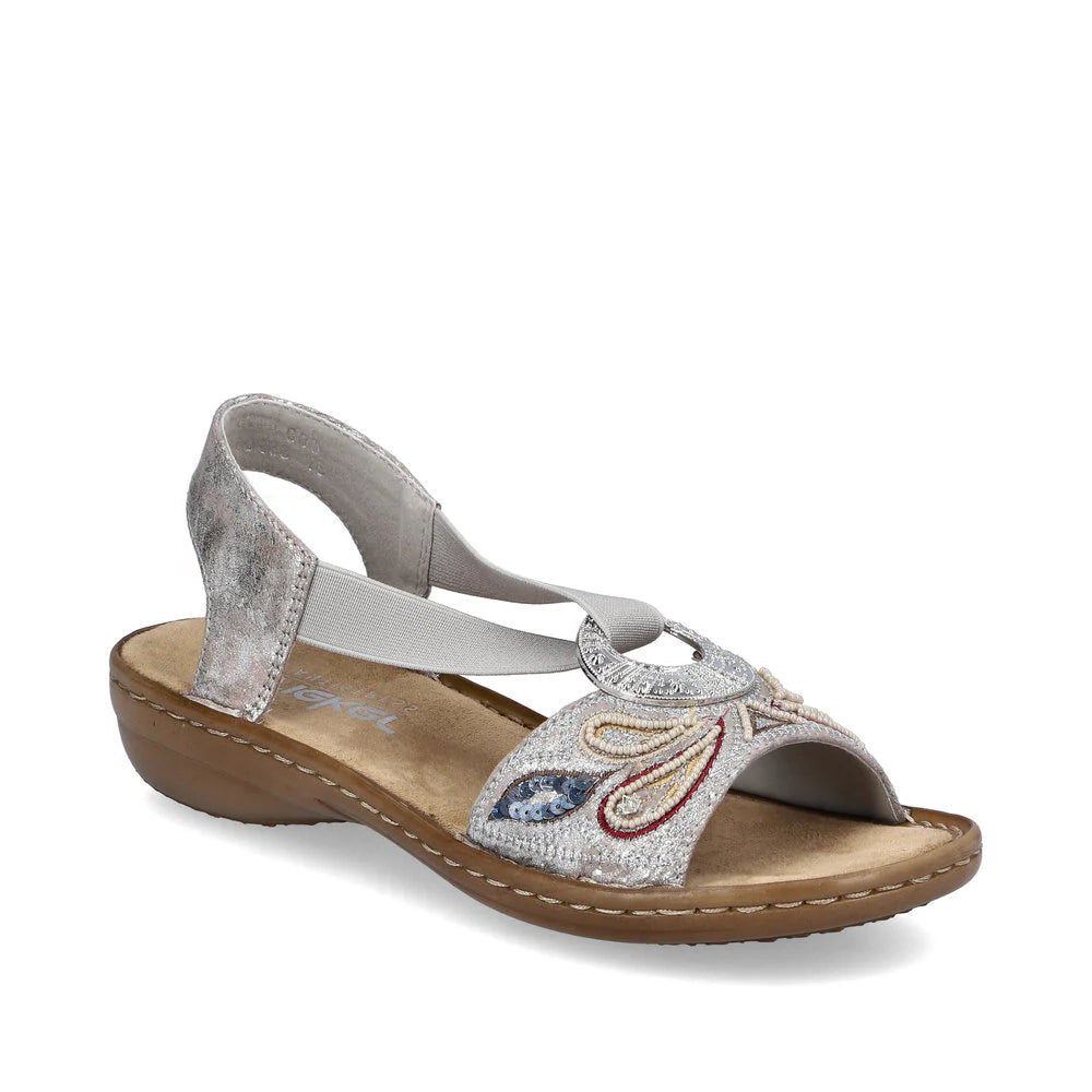 Rieker 608B4 Moon Women's Comfortable Slip-On Loafers - Perfect for Office, Casual Wear & Travel