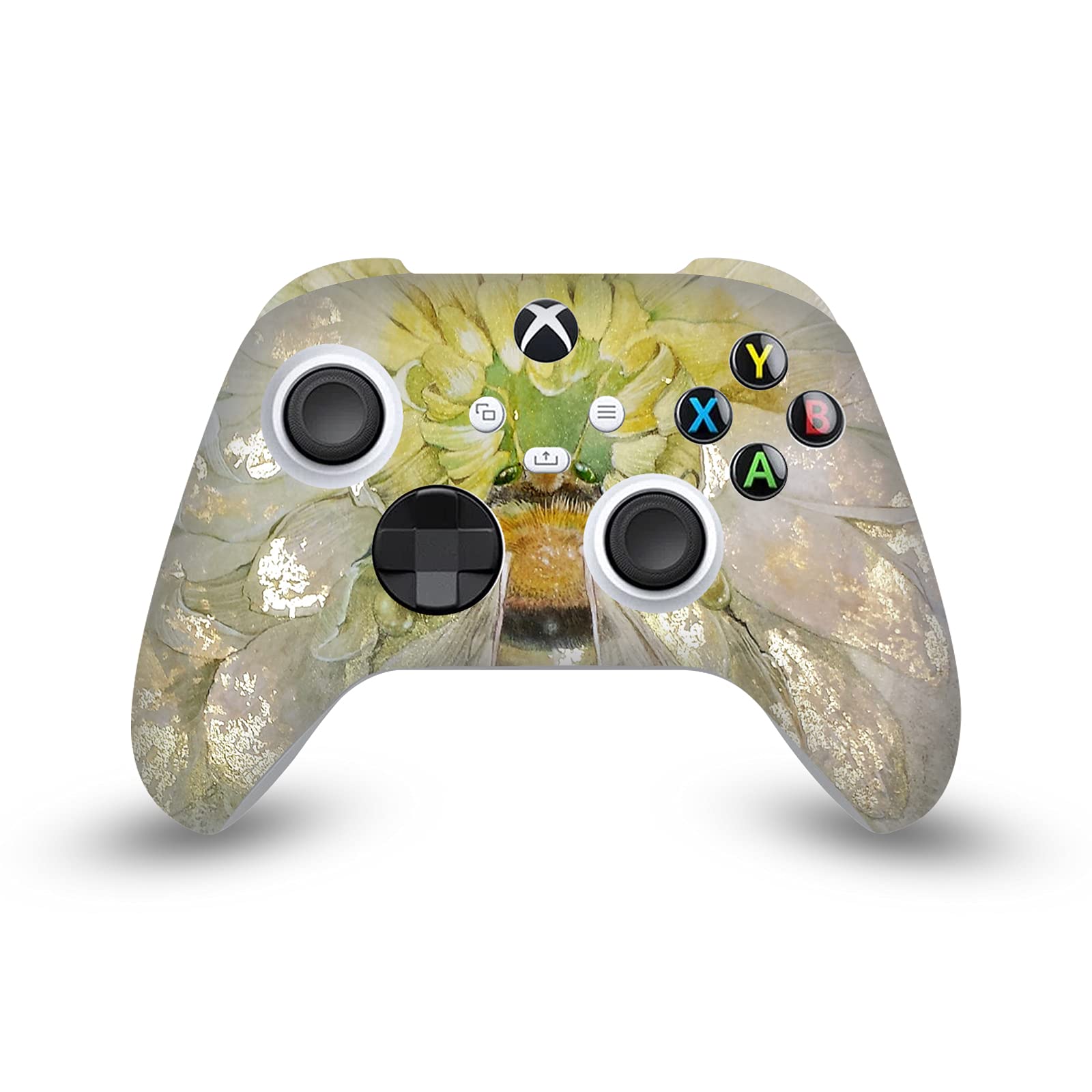 Stephanie Law Bee Art Vinyl Sticker Skin Cover for Xbox Series X/S Controller - Officially Licensed Gaming Accessory | Perfect for Gamers & Collectors