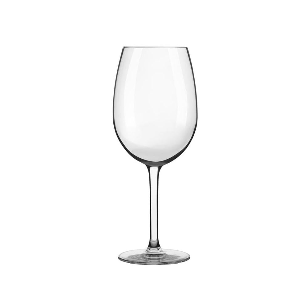 Libbey Masters Reserve 19.75 Oz Contour Wine Glasses - Set of 12 Crystal Clear Stemware for Red & White Wine - Perfect for Dinner Parties, Weddings & Restaurant Use