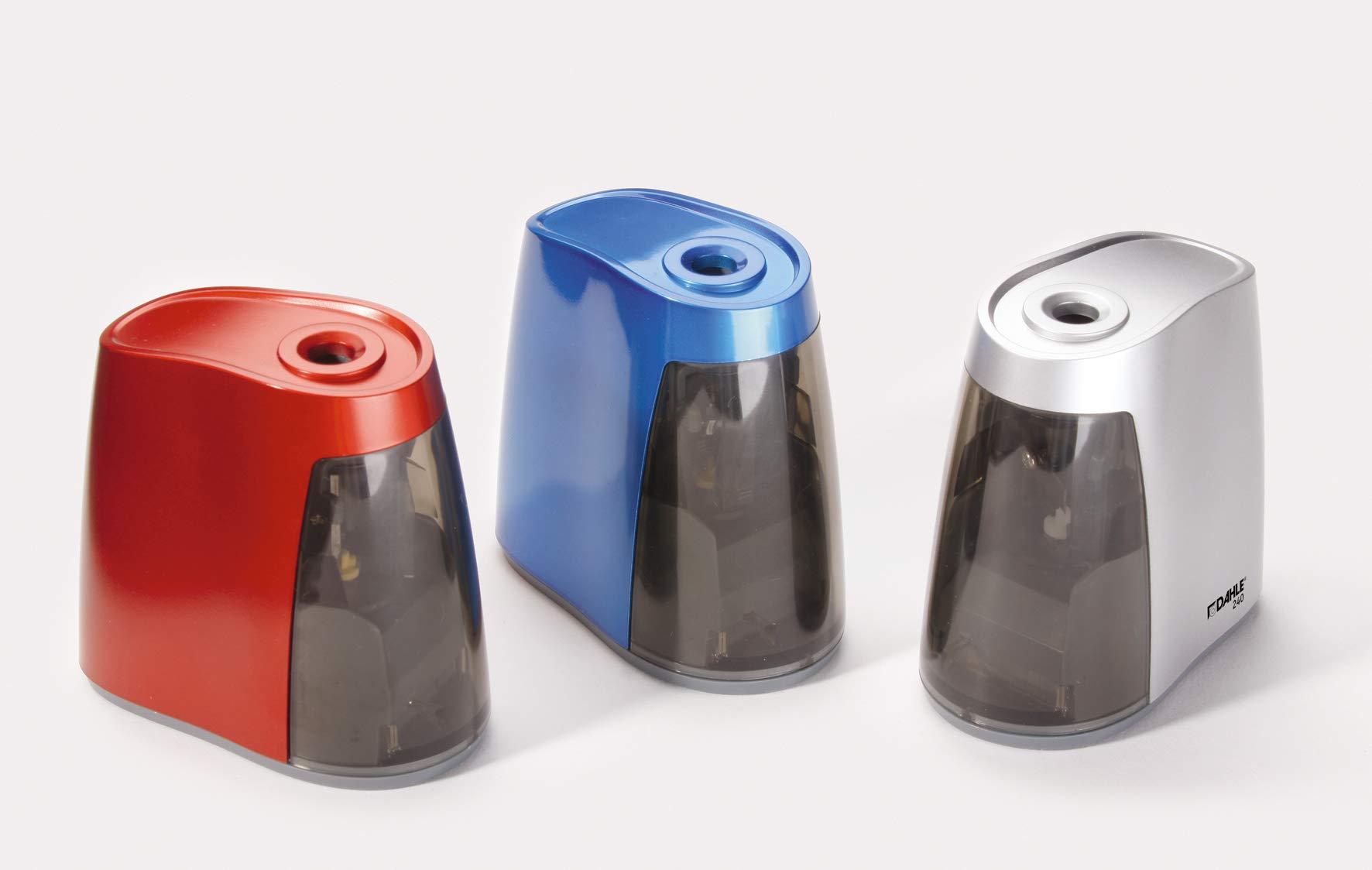 Dahle 00240-02033 Electric Pencil Sharpener - Blue Professional Office & School Pencil Sharpener with Auto Stop - Perfect for Classrooms, Art Studios & Home Offices