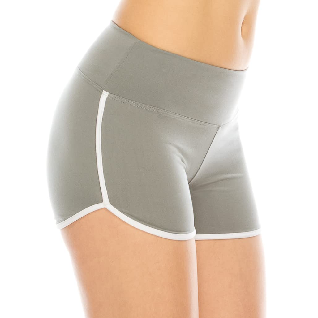 ALWAYS Women's High Waisted Booty Shorts - Super Soft Dolphin Shorts for Yoga, Gym & Summer Outfits