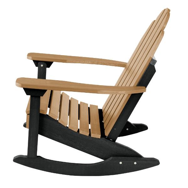 Premium Adirondack Rocking Chair - Solid Wood Outdoor Rocker for Patio, Garden & Porch - Comfortable & Durable for Relaxing, Reading & Enjoying Nature