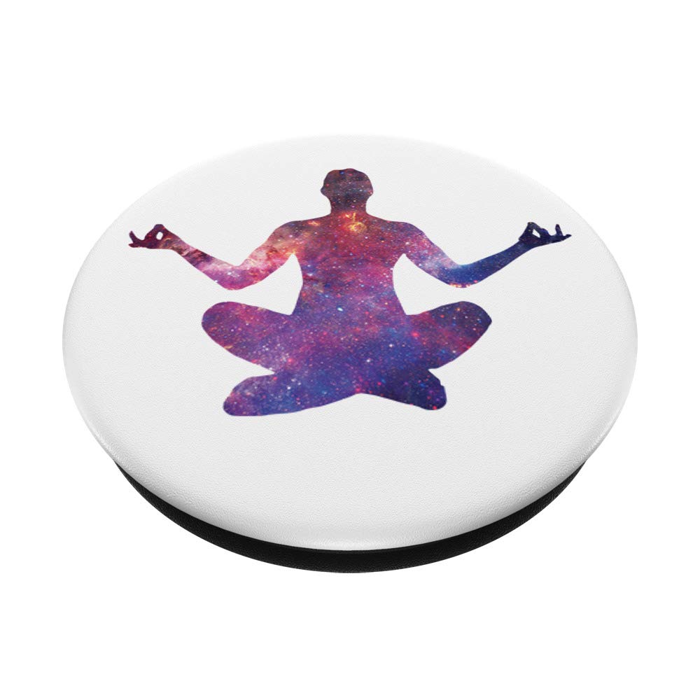 Wellness Watercolor PopSockets PopGrip - Swappable Phone Grip for iPhone, Samsung & Tablets | Perfect for Yoga, Travel & Everyday Use