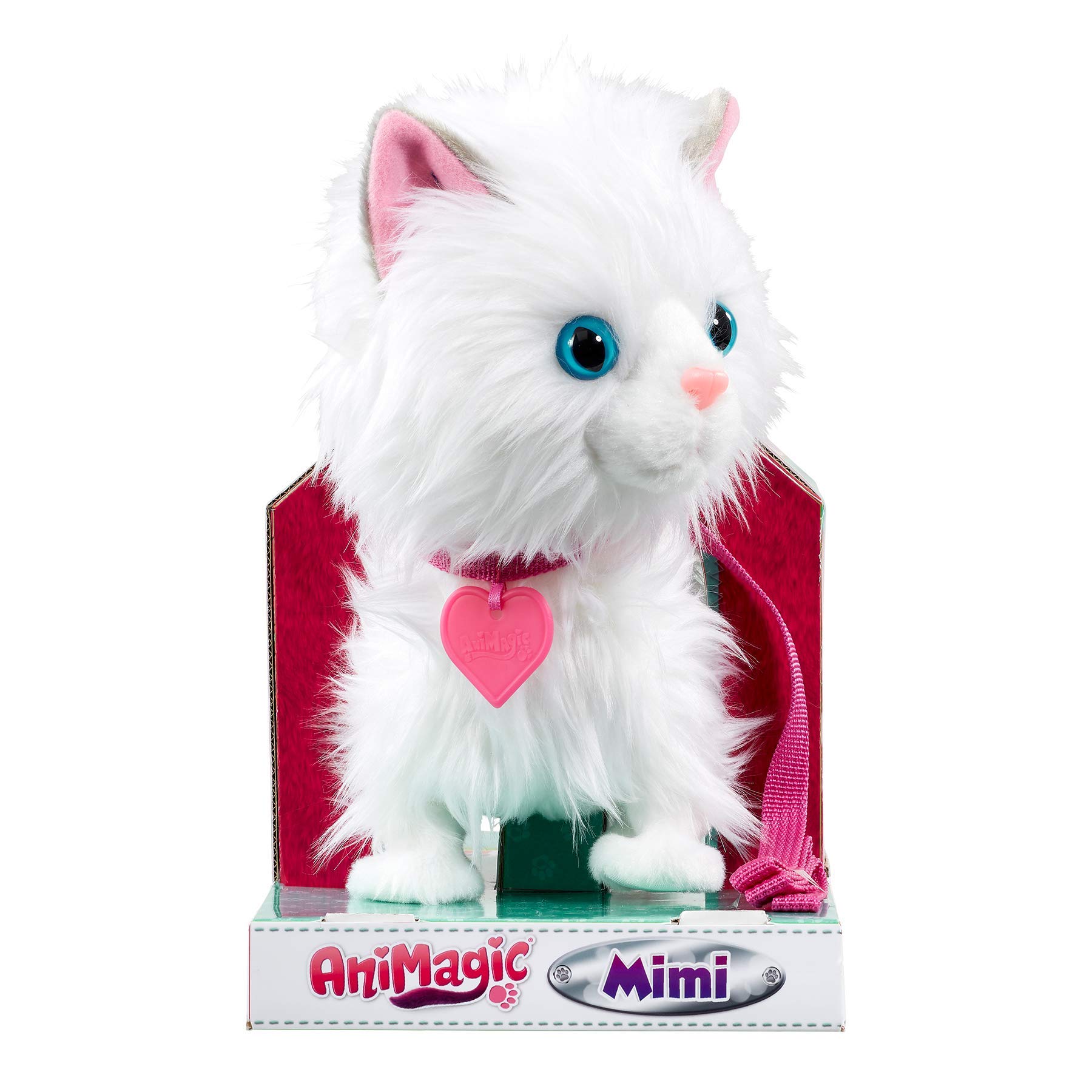 Animagic Goliath Toys 256.576 Chat Mimi Interactive Talking Plush Toy - Multicolor, Fun Gift for Kids Birthday & Playtime Companion
