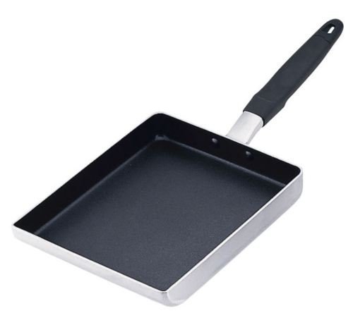 Endoshoji TKG ADLM104 Non-Stick Egg Frying Pan - 7.1 x 0.9 x 1.1 Inches (18 x 23 x 3 cm) - Lightweight 0.2 lbs (0.565 kg) - Perfect for Breakfast, Omelets & Pancakes - Ideal for Home & Restaurant Cooking