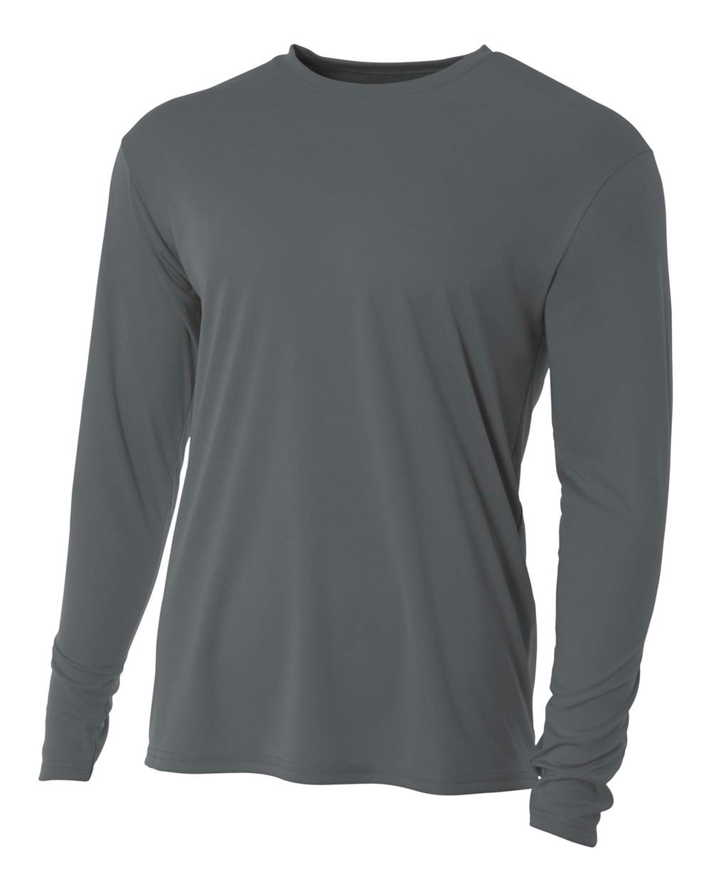 Moisture Wicking Long Sleeve Athletic Shirt for Men & Women - Cooling Performance Crewneck Undershirt for Baseball, Soccer, Basketball, Football, Volleyball & Casual Wear - Ideal for Workouts, Sports & Outdoor Activities