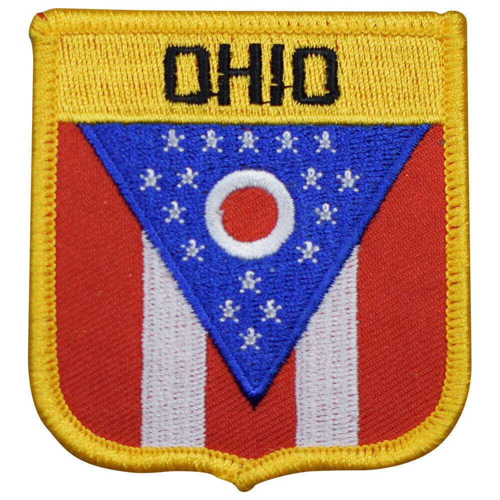 Ohio State Patch - Midwest Pride, Columbus, Cincinnati, Cleveland, Lake Erie Souvenir - 2.75