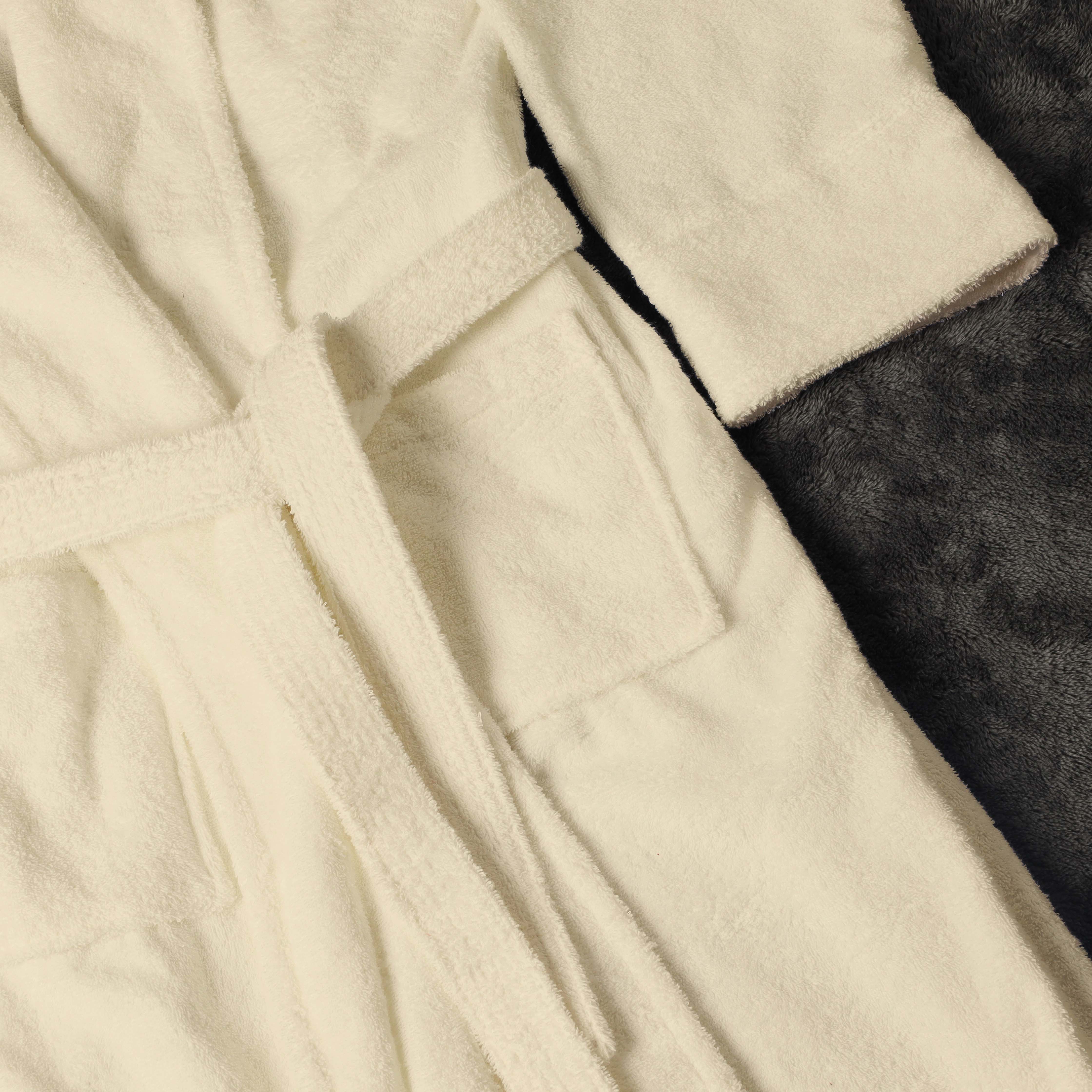 Premium Turkish Cotton Women's Bathrobe - Soft & Absorbent Classic Bath Robe with Adjustable Belt - Perfect for Spa, Lounging & Post-Shower Comfort