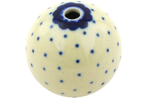 Blue Polka Dot Beads for Jewelry Making - DIY Craft Beads for Bracelets, Necklaces, and Earrings - Perfect for Scrapbooking and Home Decor
