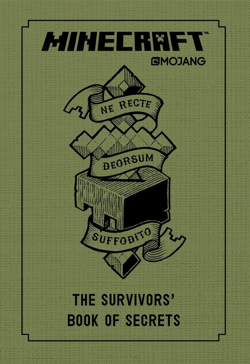 Minecraft: The Survivors' Book of Secrets - Official Mojang Guidebook for Beginners & Advanced Players | Perfect for Game Strategies, Building Tips & Adventure Survival